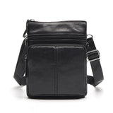 Messenger Bag Men's Shoulder Genuine Leather bags Flap Small male man Crossbody bags for men natural Leather bag