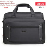 2020 Top-level Super Capacity Plus Business Men's Briefcase Women Handbags Laptop Bags 16 17 19 Inch Oxford Crossbody Travel Bag