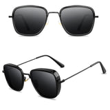 2020 Fashion Sunglasses Men Steampunk Square Brand punk Design Sun Glasses Oculos Retro male Eyewear