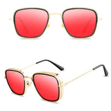 2020 Fashion Sunglasses Men Steampunk Square Brand punk Design Sun Glasses Oculos Retro male Eyewear