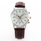 2020 Men Sport Watches Leather Band Quartz Watch Mens Watches No Brand Watch Best Gift relogio masculino Cheap Price Dropshiping