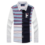 Embroidery faconnable shirt camisa masculina Business Men Long Sleeve Dress Shirts Cotton hombre eden park Social shirts Male