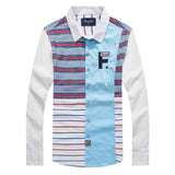 Embroidery faconnable shirt camisa masculina Business Men Long Sleeve Dress Shirts Cotton hombre eden park Social shirts Male