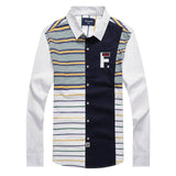 Embroidery faconnable shirt camisa masculina Business Men Long Sleeve Dress Shirts Cotton hombre eden park Social shirts Male