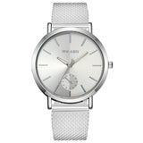 2020 Promotion Special Offer Ladies Fashion Contracted Surface Alloy Mesh Belt Watch Ms. Leisure Steel Band Quartz