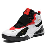 Men Winter Air-Cushion Boots Man Leather  Sneakers Men's  Sports Shoes for Running Hiking Training and Ball
