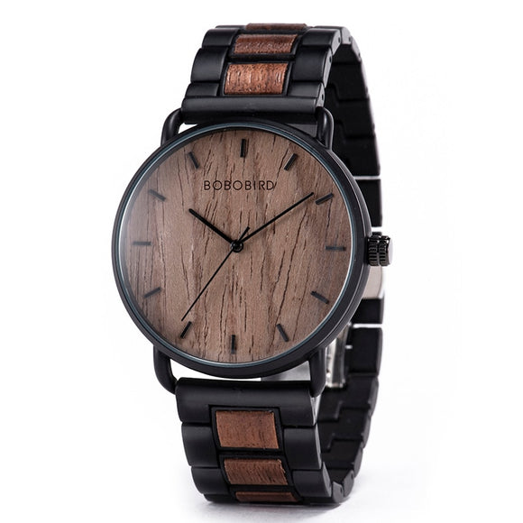 BOBOBIRD Men Watch 2020 Wood Wrist watches Luxury Timepiece reloj hombre As Great Gift in Box Dropshipping