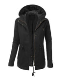 Hot 2020 Spring Autumn Zipper Hooded Wear Outwear Loose Jacket Women Coat Windbreaker