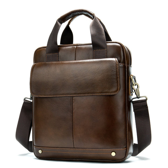 Men's Briefcase Bag Laptop Bag Business Tote For Document Office Portable Laptop Shoulder Bag Multi-Pocket Large Capacity 2020