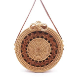 2020  Women Summer Rattan Bag Handmade Round Straw Bags  YY31