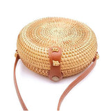 2020  Women Summer Rattan Bag Handmade Round Straw Bags  YY31