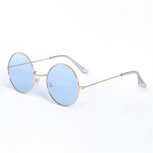 2020 New Colors Purple Round Sunglasses girls Luxury Designer Sun Glasses Femme Women Sunglasses Fashion Cute Eyewear