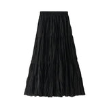 WOMEN'S Skirt Loose And Plus-size Joint Skirt 2020 Spring  Mid-length Solid Long Skirts