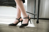 Big Size Women's Sandals 9cm AM270 New Colors High Heels Pumps Shoes For Women PU and Patent Leather Wedding Shoes 165