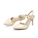 Big Size Women's Sandals 9cm AM270 New Colors High Heels Pumps Shoes For Women PU and Patent Leather Wedding Shoes 165