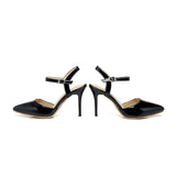 Big Size Women's Sandals 9cm AM270 New Colors High Heels Pumps Shoes For Women PU and Patent Leather Wedding Shoes 165