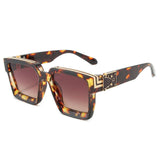 2020 Classic Oversized Men Sunglasses Luxury Brand Women Sun Glasses Square retro Oculos de sol Male UV400 Mirror Eyewear