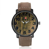 2020 Fashion Men's Watch Clock Man Mens Watches Top Brand Luxury SOXY Leather Quartz Watch Wooden Designer Time reloj hombre