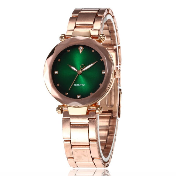 2020 Luxury Watch for Women Stylish Gold Belt Clock Ladies Wrist Watches Crystal Female Quartz Watch Fashion Women's Wristwatch