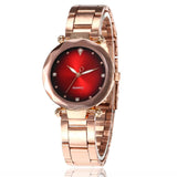 2020 Luxury Watch for Women Stylish Gold Belt Clock Ladies Wrist Watches Crystal Female Quartz Watch Fashion Women's Wristwatch