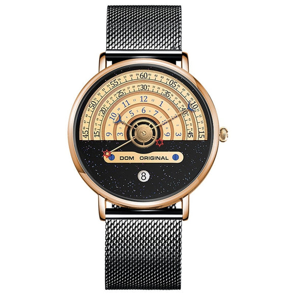 DOM Watch Men 2020 New Top Brand Watches Creative Male Wristwatch Stainless Steel Luxury Quartz Clock Relogios Masculino