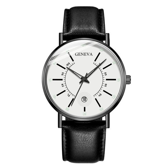 Quartz Watch Men Male Geneva Brand Men Watch Date Display Fashion Casual Clock Gift relojes para hombre 2020 relogio masculino