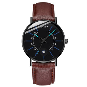Quartz Watch Men Male Geneva Brand Men Watch Date Display Fashion Casual Clock Gift relojes para hombre 2020 relogio masculino