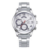 Men Watches 2020 New Brand Fashion Silver Dress Style Male Quartz Watch For Men Clock Stainless Steel Wristwatch reloj hombre