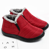 Winter Boots Men Outdoor Men Shoes Waterproof Shoes Man High Top Winter Boots For Men Winter Shoes Male Mans Footwear Plus Size