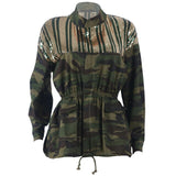 Sisjuly Autumn Spring 2020 Women Camo Jacket  Military Fashion Camouflage Windbreaker Short Coat Harujuku High Street Outwear