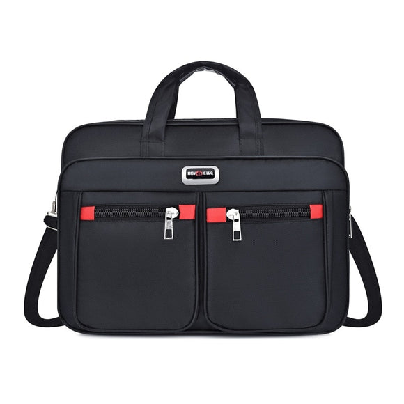2020 Large Capacity Briefcases Business Nylon Computer Bag Handbags Portable Zipper Shoulder Laptop Bags Messenger Shoulder Bag