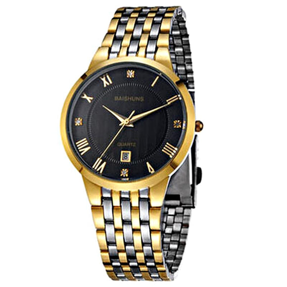 New 2020 Men's Watches Fashion Top Gold Men Watch Modern Watch Luxury Brand Stainless Steel Men Watch Hombres Mannen Horloge