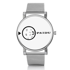 Man Watch 2020 Top Luxury Brand PAIDU Watch Fashion Creative Turntable Watches Men Stainless Steel Men Watch relogio masculino