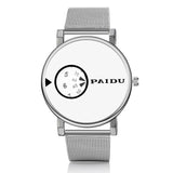 Man Watch 2020 Top Luxury Brand PAIDU Watch Fashion Creative Turntable Watches Men Stainless Steel Men Watch relogio masculino