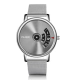 Man Watch 2020 Top Luxury Brand PAIDU Watch Fashion Creative Turntable Watches Men Stainless Steel Men Watch relogio masculino