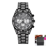 CURDDE Famous Luxury Brand Watches Mens Fashion Date Steel Gold Diamond Business Gifts Quartz Watch Relogio Masculino Ouro 2020