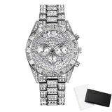 CURDDE Famous Luxury Brand Watches Mens Fashion Date Steel Gold Diamond Business Gifts Quartz Watch Relogio Masculino Ouro 2020