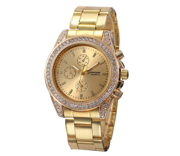 Top Watch Women 2020 Diamond Metal Band Analog Quartz Fashion Wrist Watch zegarek damski relogio feminino donna orologio