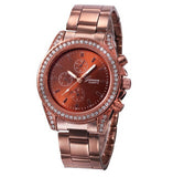 Top Watch Women 2020 Diamond Metal Band Analog Quartz Fashion Wrist Watch zegarek damski relogio feminino donna orologio