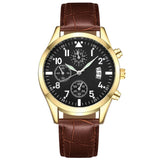 2020 Direct Selling New High-end Leisure Business Calendar Luminous Men Watch Male Skin With Quartz Watches