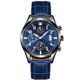 2020 Direct Selling New High-end Leisure Business Calendar Luminous Men Watch Male Skin With Quartz Watches