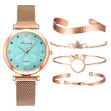 2020 New Rose Gold Watch Women Watches Ladies Creative Steel Women's Bracelet Watches Female Clock Relogio Feminino Montre Femme