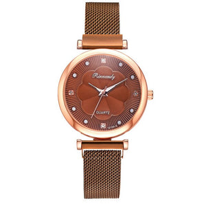 2020 New Rose Gold Watch Women Watches Ladies Creative Steel Women's Bracelet Watches Female Clock Relogio Feminino Montre Femme