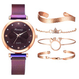 2020 New Rose Gold Watch Women Watches Ladies Creative Steel Women's Bracelet Watches Female Clock Relogio Feminino Montre Femme