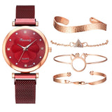 2020 New Rose Gold Watch Women Watches Ladies Creative Steel Women's Bracelet Watches Female Clock Relogio Feminino Montre Femme
