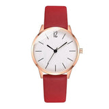 Minimalist Watches Women Fashion White Female Quartz Gifts Clock 2020 Casual Ladies Vintage Leather Wristwatches Zegarki Damskie