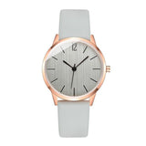 Minimalist Watches Women Fashion White Female Quartz Gifts Clock 2020 Casual Ladies Vintage Leather Wristwatches Zegarki Damskie