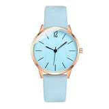 Minimalist Watches Women Fashion White Female Quartz Gifts Clock 2020 Casual Ladies Vintage Leather Wristwatches Zegarki Damskie