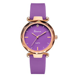 2020 Hot Sell Women Watch Luxury Diamond Brand Casual Simple Quartz Clock For Women Leather Strap Wrist Watch Reloj Mujer A80