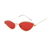 2020 Sexy Small Vintage Cat Eye Sunglasses Women Vintage Red Black Sun Glasses Female Ladies Cateyes Sunglass Retro Glasses